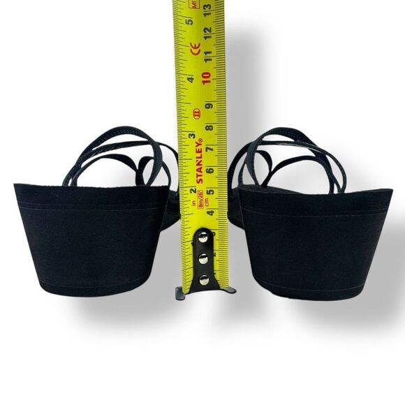 Teva 1000099 Mush Mandalyn Wedge Ola 2 Sandals Black Flip Flop Toe Post Women 10 - Picture 10 of 12